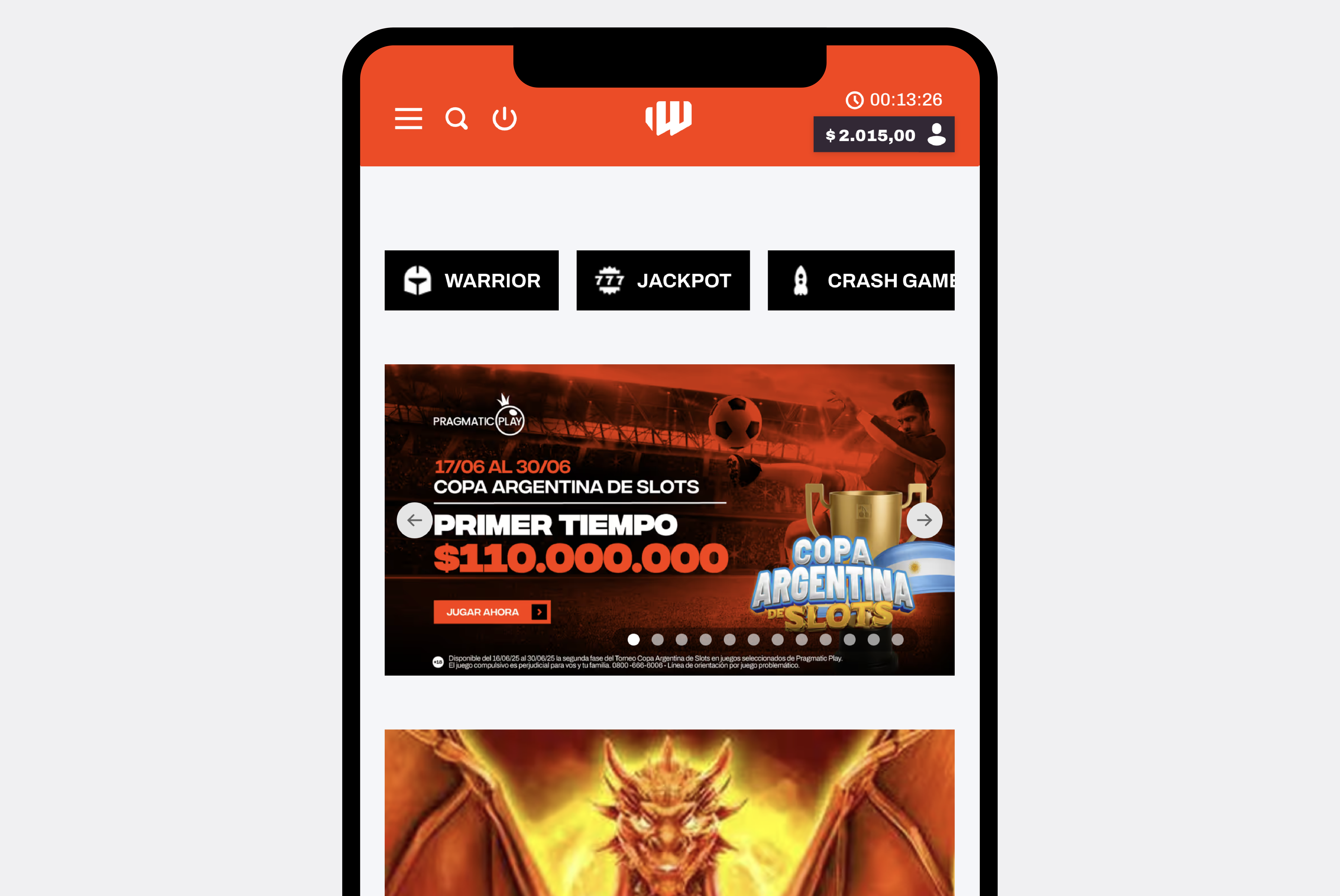 Cómo jugar con un bono en BetWarrior.webp